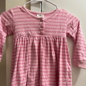 HANNAH ANDERSSON dress and leggings.